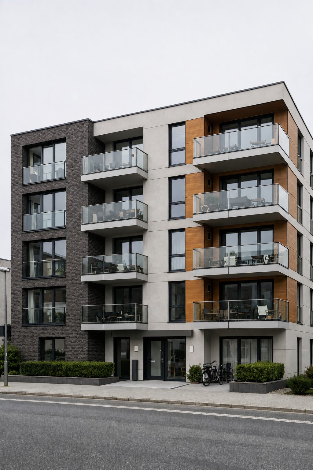 Immobilienberatung mit Unterlagen und Gebäudemodell